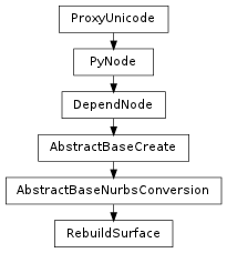 Inheritance diagram of RebuildSurface