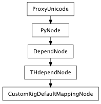 Inheritance diagram of CustomRigDefaultMappingNode