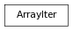 digraph inheritance195695a6db {
rankdir=TB;
ranksep=0.15;
nodesep=0.15;
size="8.0, 12.0";
  "ArrayIter" [fontname=Vera Sans, DejaVu Sans, Liberation Sans, Arial, Helvetica, sans,URL="#pymel.util.arrays.ArrayIter",style="setlinewidth(0.5)",height=0.25,shape=box,fontsize=8];
}