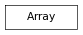 digraph inheritanced629be2197 {
rankdir=TB;
ranksep=0.15;
nodesep=0.15;
size="8.0, 12.0";
  "Array" [fontname=Vera Sans, DejaVu Sans, Liberation Sans, Arial, Helvetica, sans,URL="../pymel.util.arrays/pymel.util.arrays.Array.html#pymel.util.arrays.Array",style="setlinewidth(0.5)",height=0.25,shape=box,fontsize=8];
}