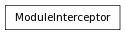 Inheritance diagram of ModuleInterceptor