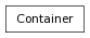 Inheritance diagram of Container