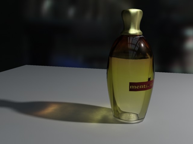 屈折コースティクスを使用