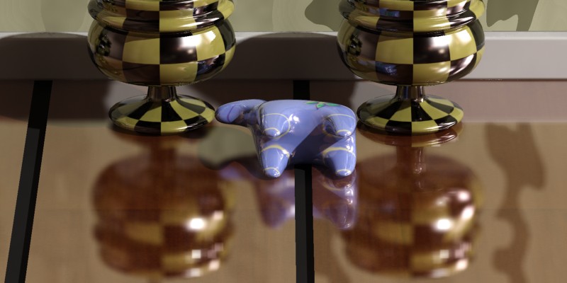 詳細の距離なし（左）、詳細の距離あり（右）