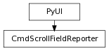 Inheritance diagram of CmdScrollFieldReporter