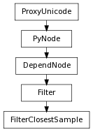 Inheritance diagram of FilterClosestSample