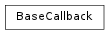 Inheritance diagram of BaseCallback