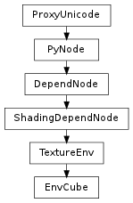 Inheritance diagram of EnvCube