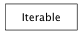 Inheritance diagram of Iterable