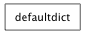 Inheritance diagram of defaultdict