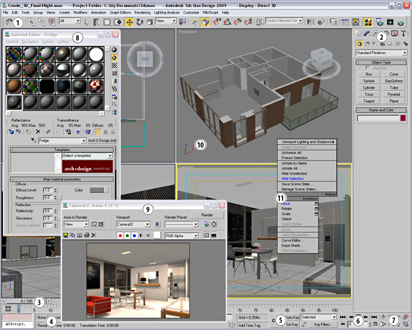 3ds Max Interface Overview