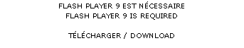 Télécharger Flash Player / Download Flash Player