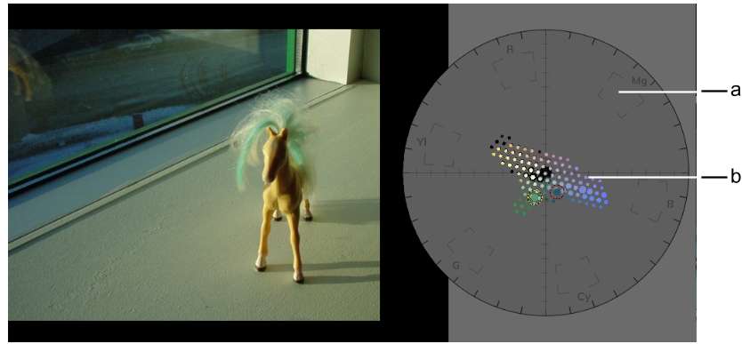 Viewing Colour Information with a Vectorscope